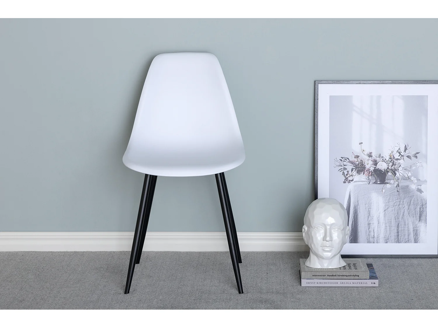 Chaise POLAR DRC 1NOS 46x58x81 Blanc