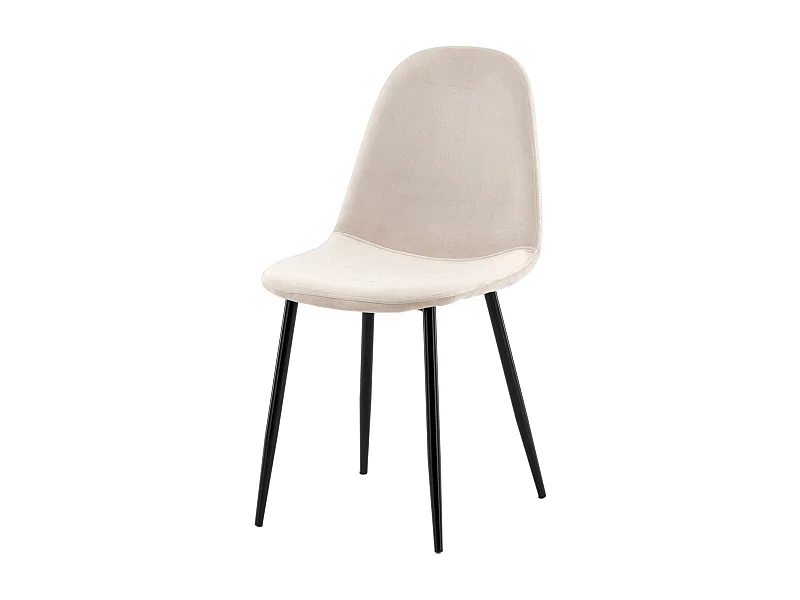 Chaise POLAR DRC 1NOS 44x53x88 Beige