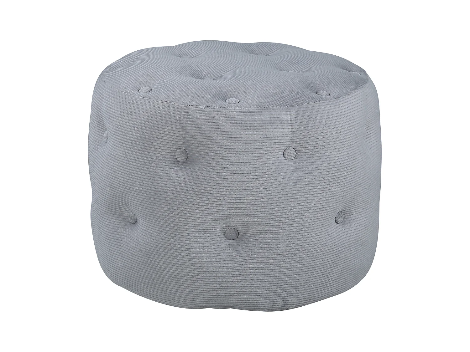 Poef BENJAMIN P 1NOS 55x55x44 Grijs