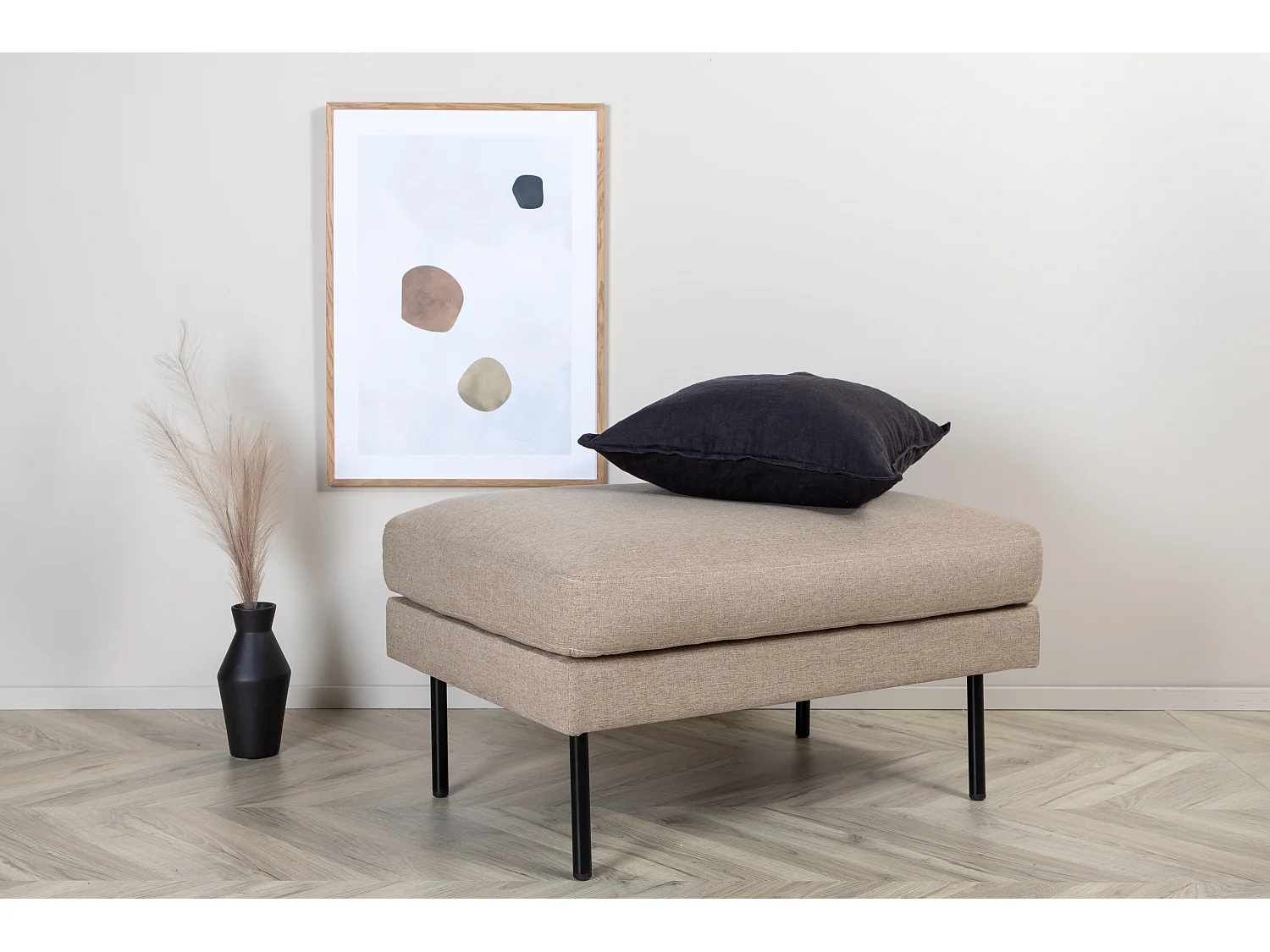 Pouf ZOOM P 1NOS 85x64x47 Brun