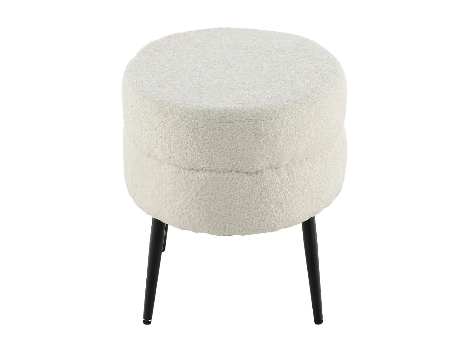 Poef OTTO P 1NOS 100x40x41 Wit