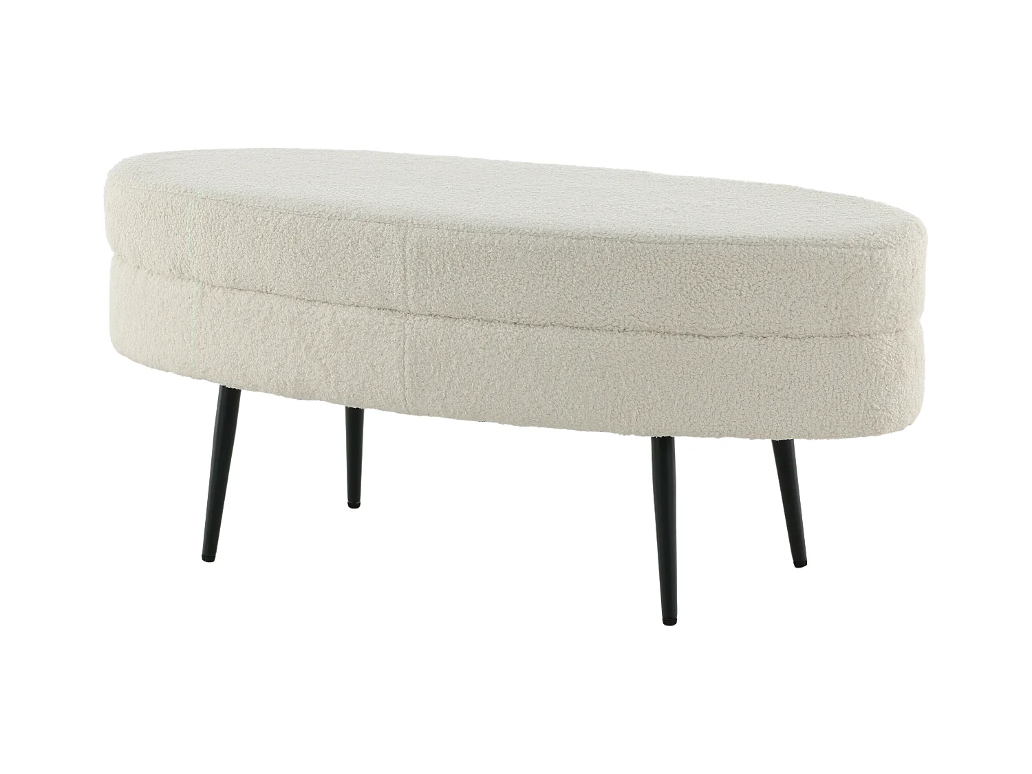 Pouf OTTO P 1NOS 100x40x41 Blanc