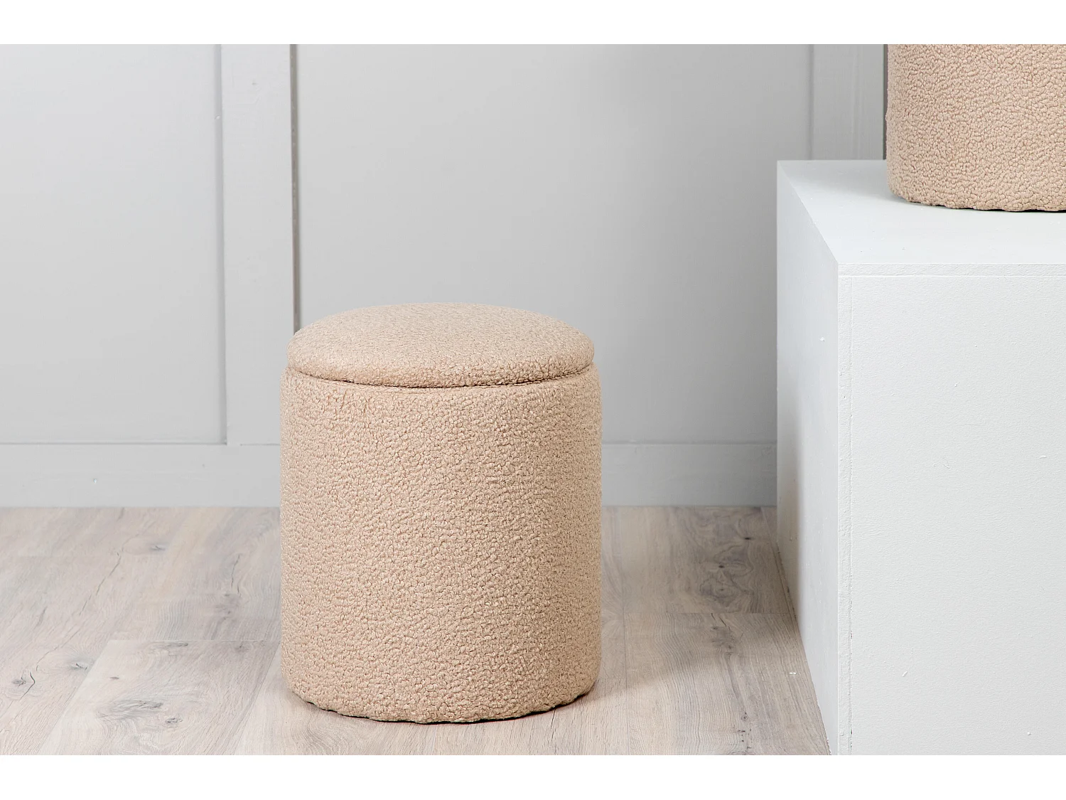 Pouf LIMPEN P 1NOS 32x32x40 Beige