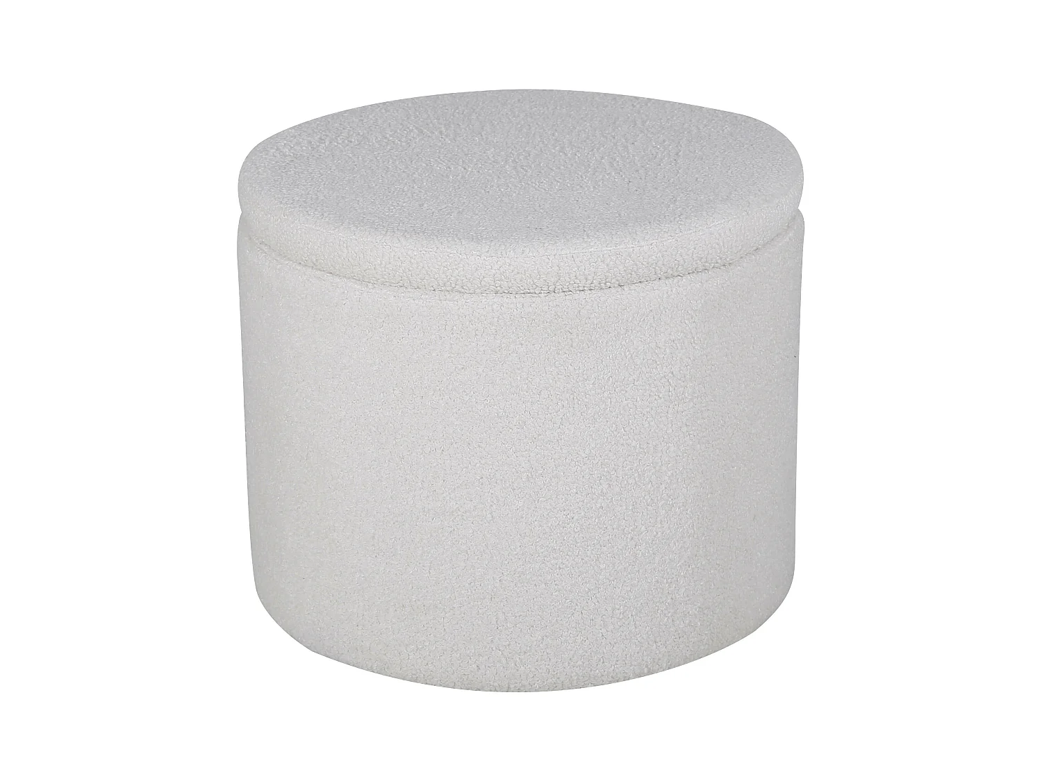 Pouf DUNKEN P 1NOS 51x51x43 Blanc