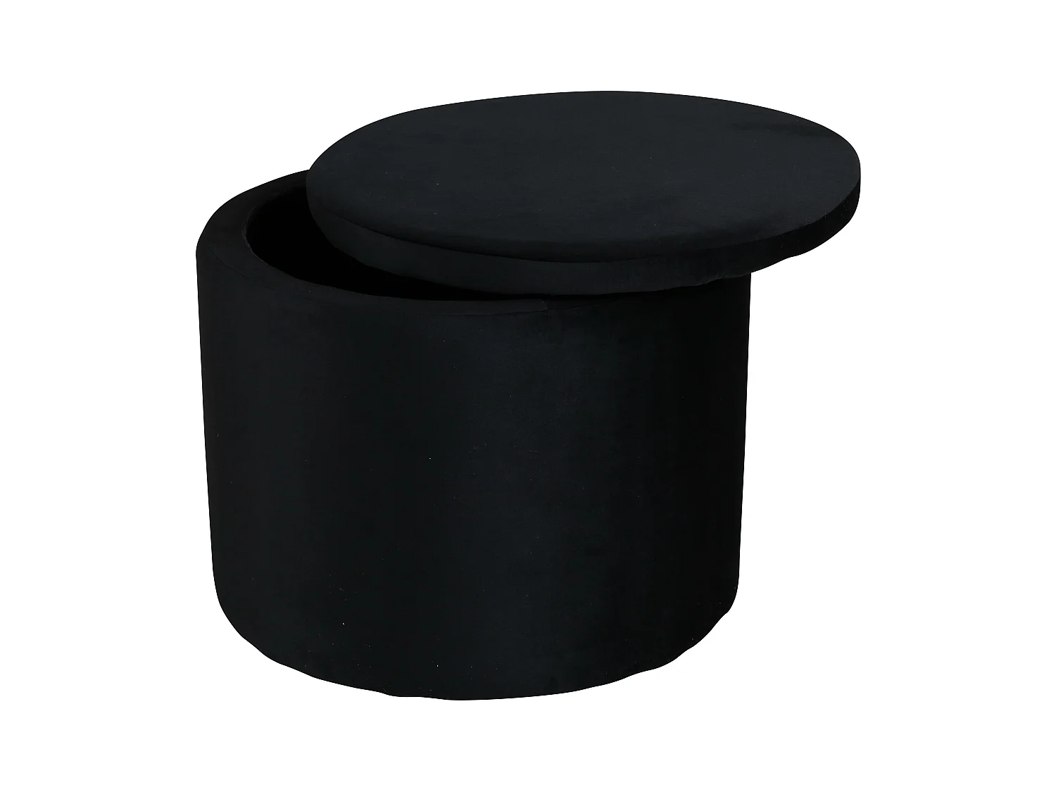 Poef DUNKEN P 1NOS 51x51x43 Zwart