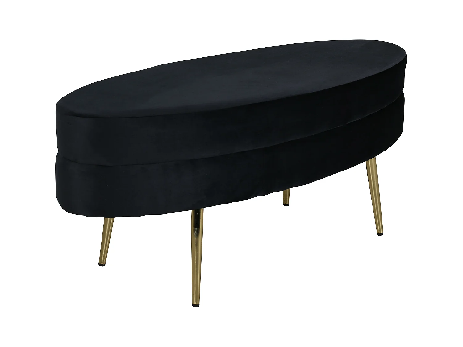 Pouf OTTO P 1NOS 100x40x41 Noir