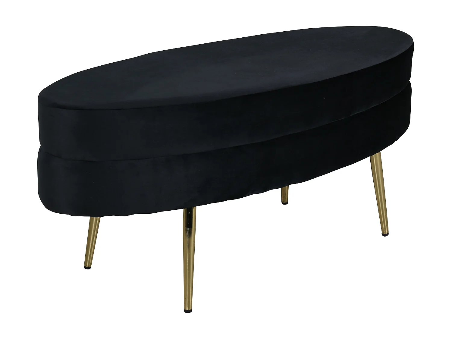 Pouf OTTO P 1NOS 100x40x41 Noir