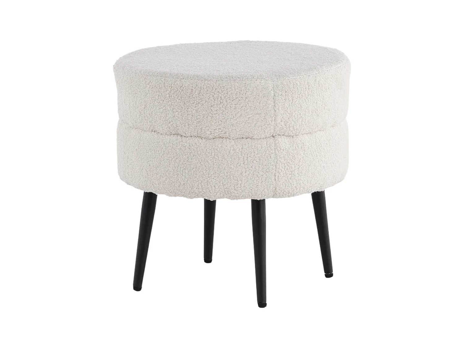 Pouf POT P 1NOS 40x40x40 Blanc