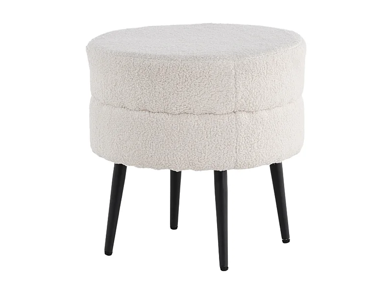 Pouf POT P 1NOS 40x40x40 Bianco
