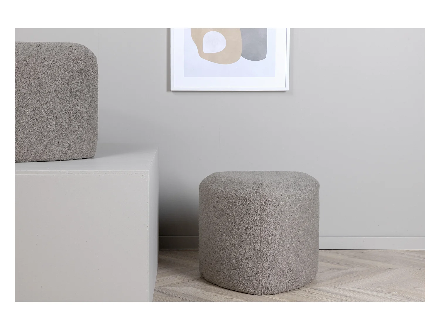 Hocker PEG P 1NOS 46x46x41 Grau