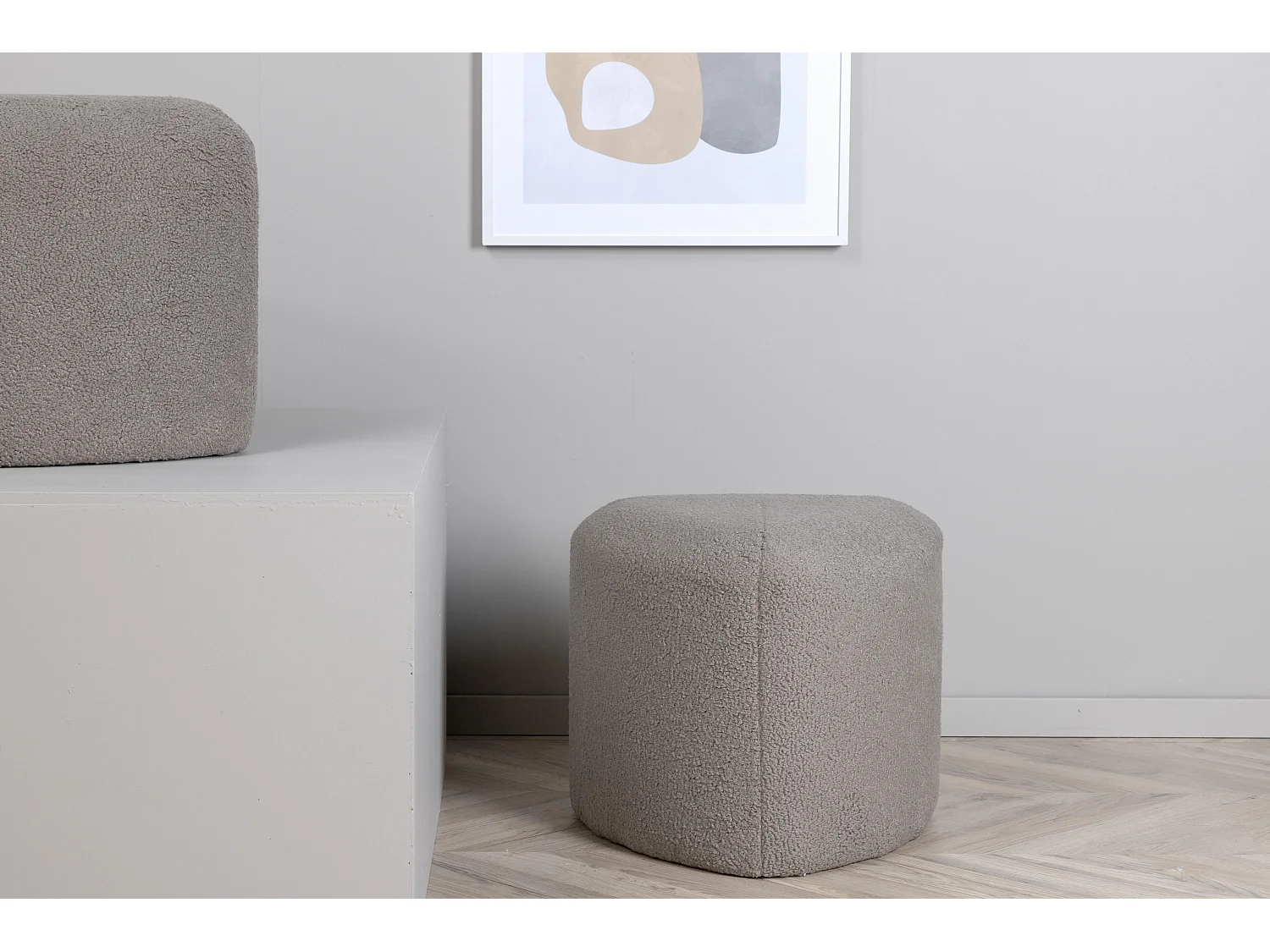 Hocker PEG P 1NOS 46x46x41 Grau