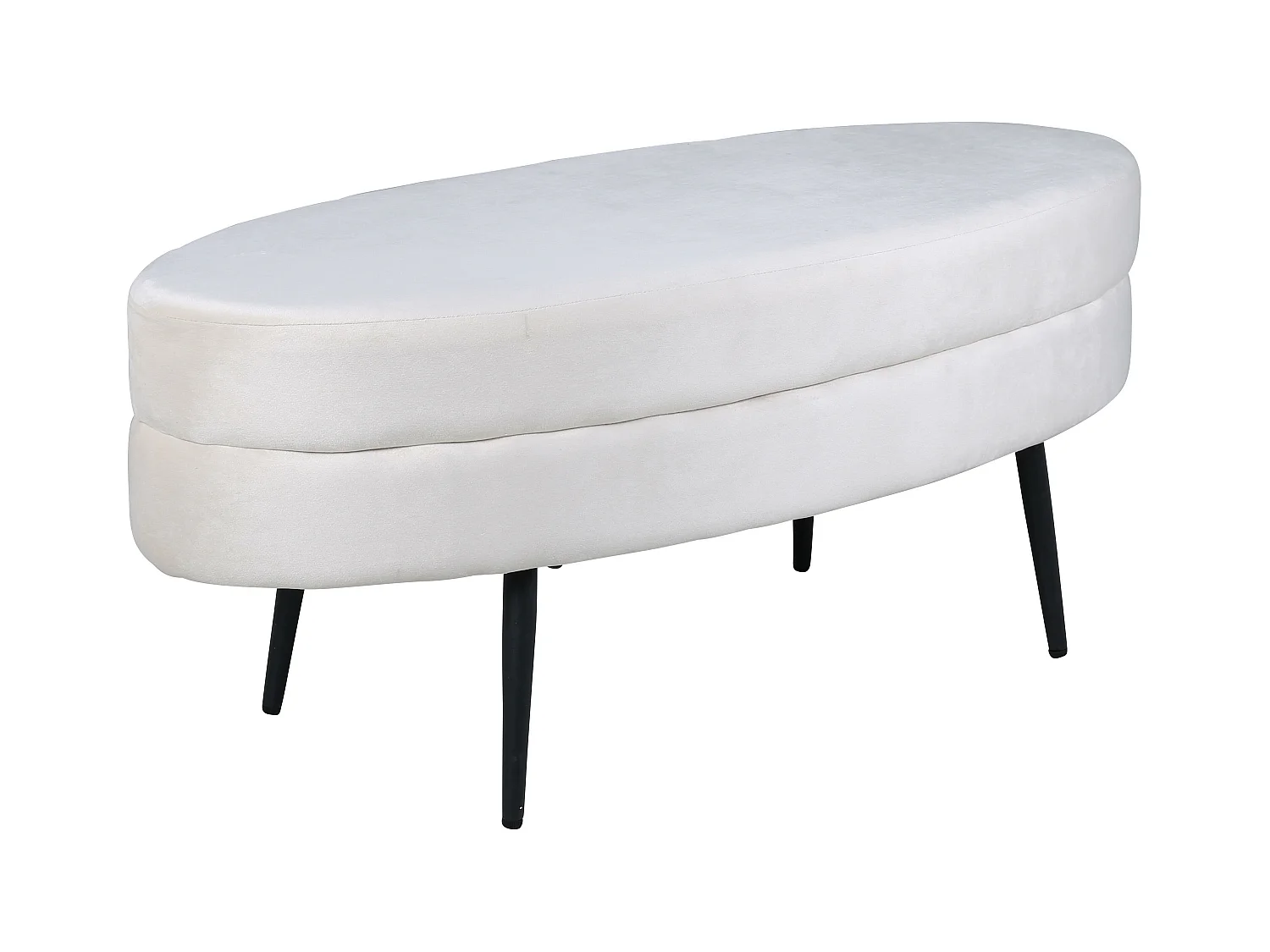 Pouf OTTO P 1NOS 100x40x41 Blanc