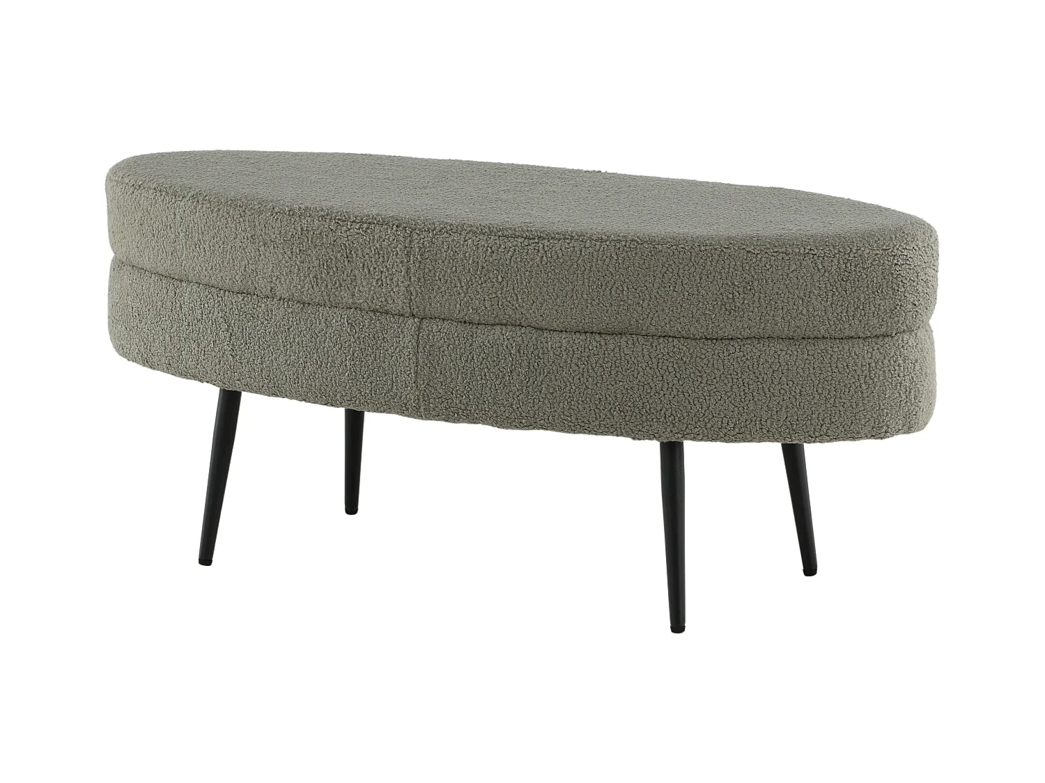 Pouf OTTO P 1NOS 100x40x41 Gris