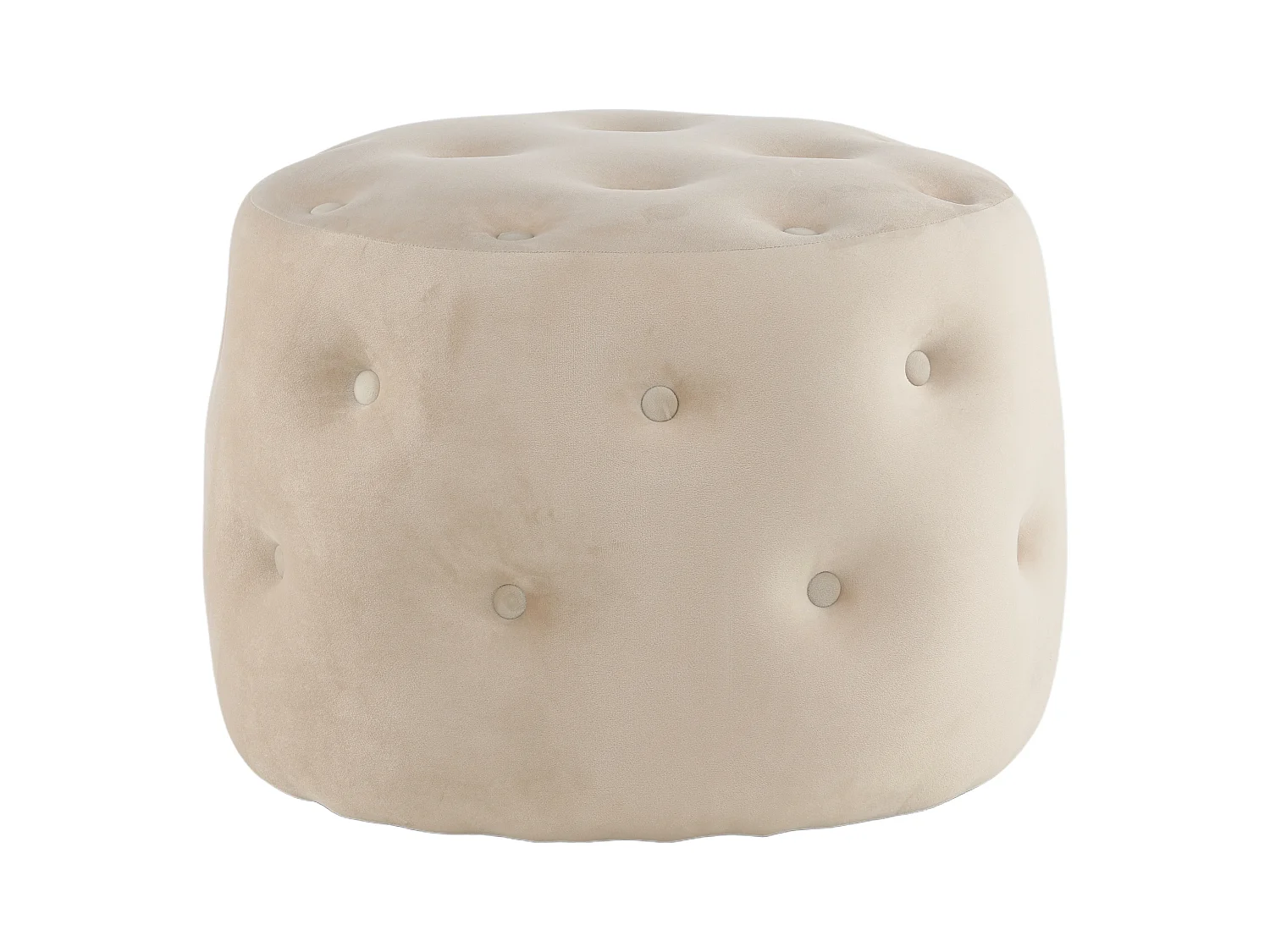 Pouf BENJAMIN P 1NOS 55x55x44 Blanc