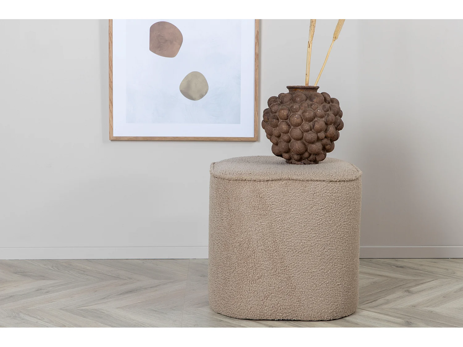 Poef PIFF P 1NOS 44x44x41 Beige