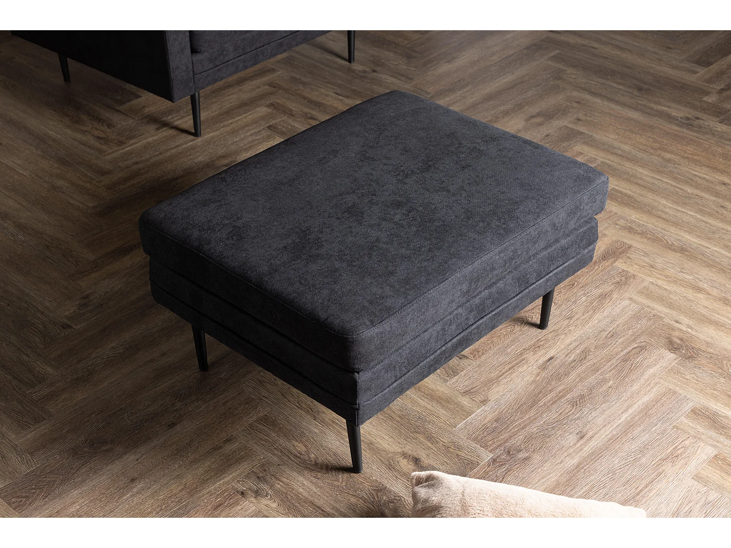 Poef BOOM P 1NOS 90x70x49 Zwart