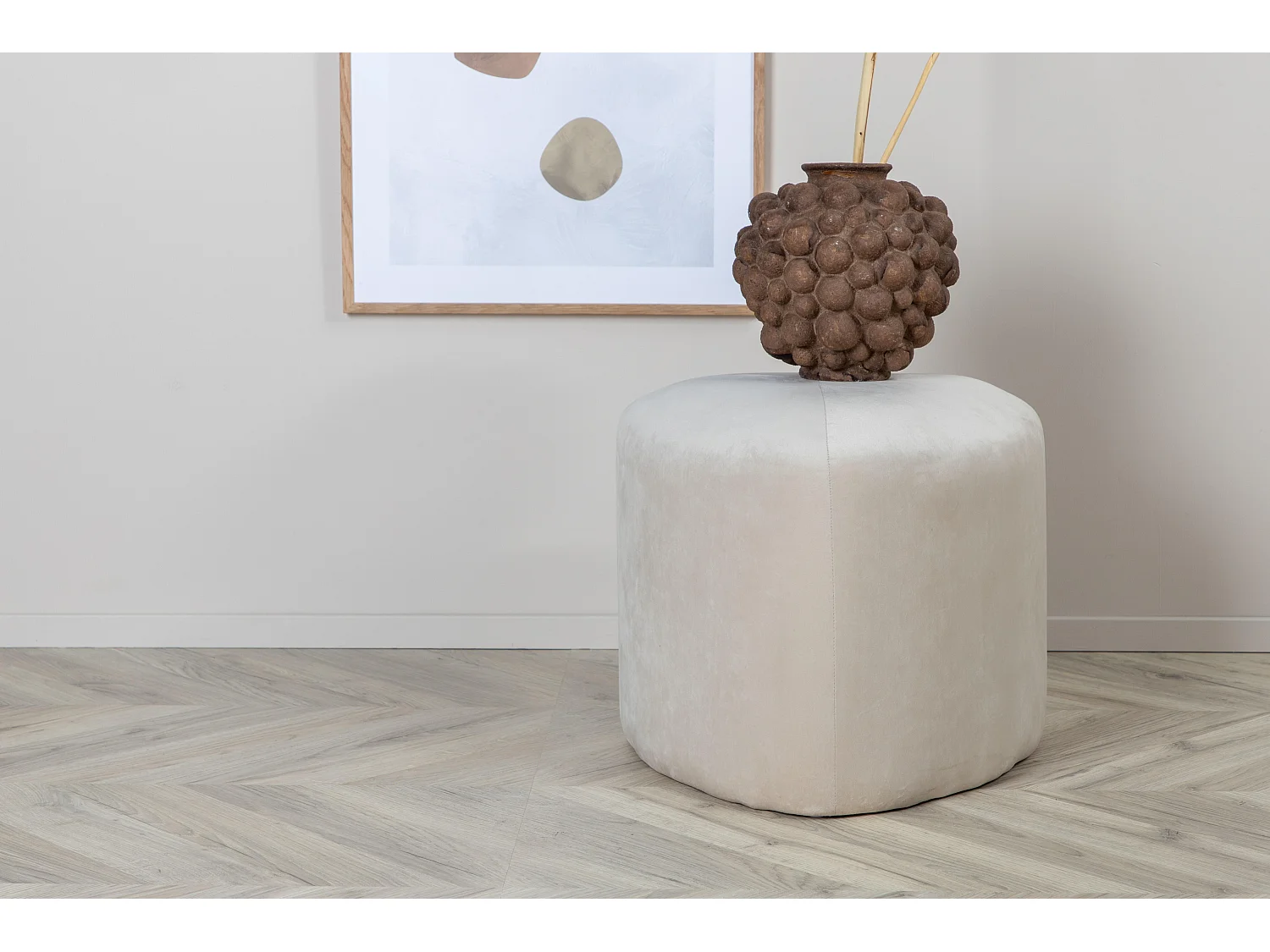 Hocker PEG P 1NOS 46x46x41 Weiß