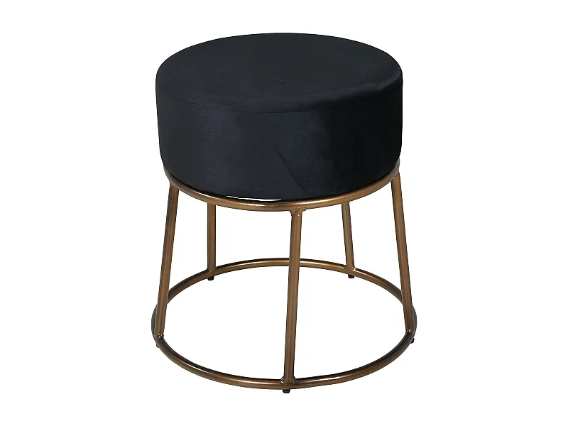 Poef PETRA P 1NOS 46x46x47 Zwart