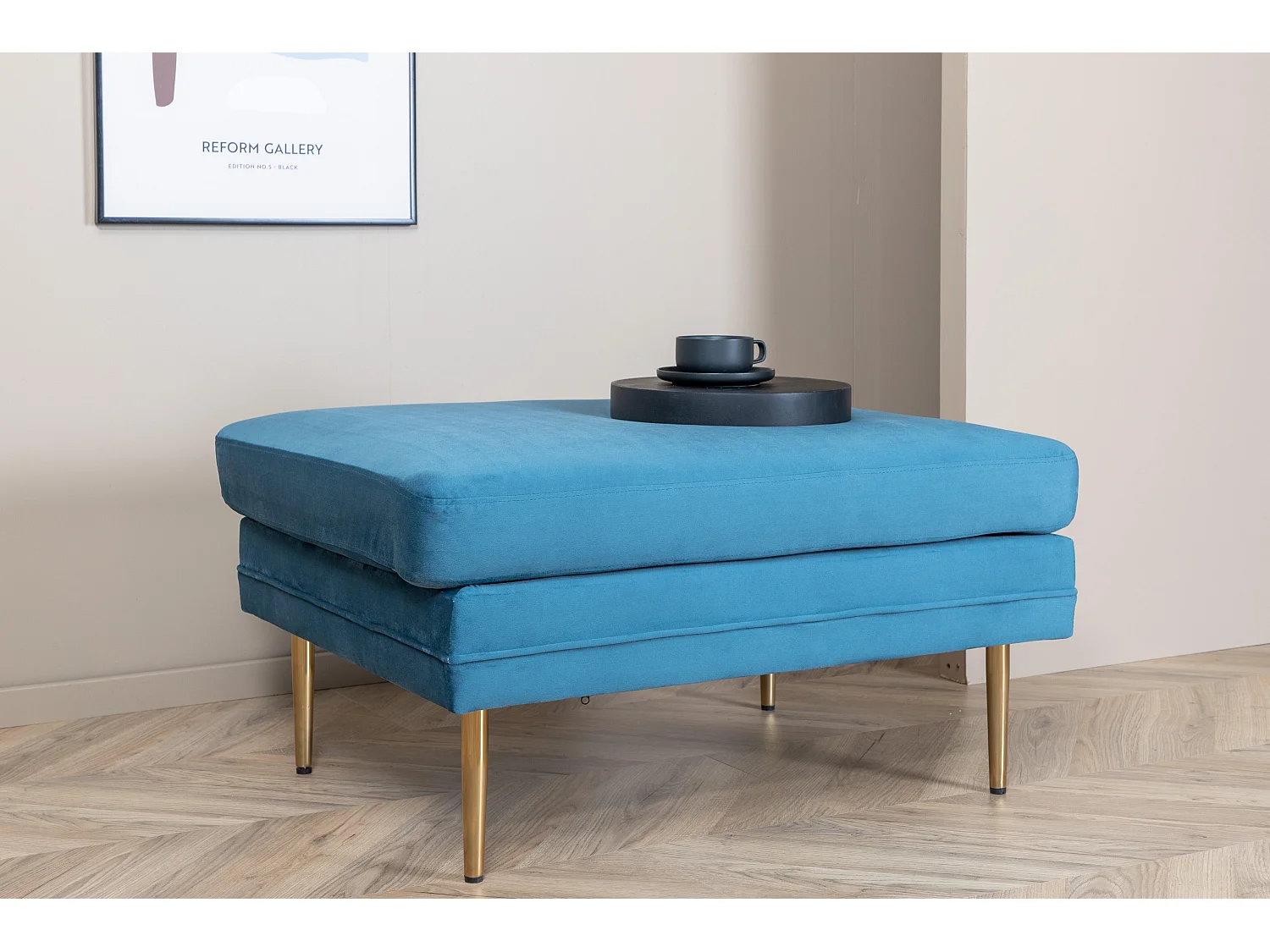 Hocker BOOM P 1NOS 90x70x49 Blau