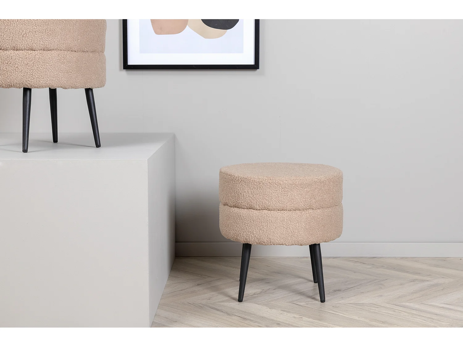 Poef POT P 1NOS 40x40x40 Beige