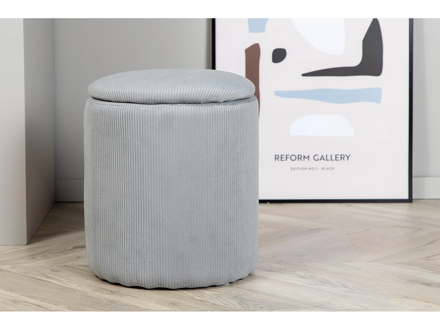 Pouf LIMPEN P 1NOS 32x32x40 Gris