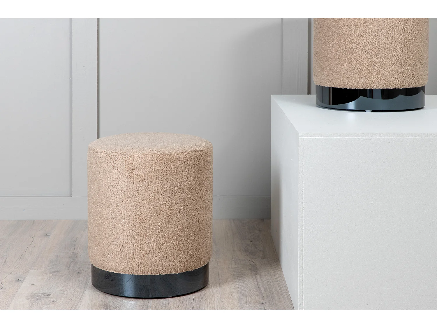 Pouf BENJI P 1NOS 35x35x43 Beige