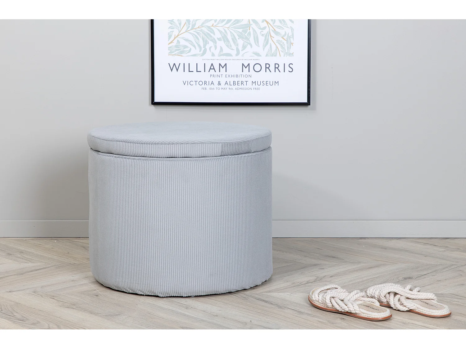 Pouf DUNKEN P 1NOS 51x51x43 Gris