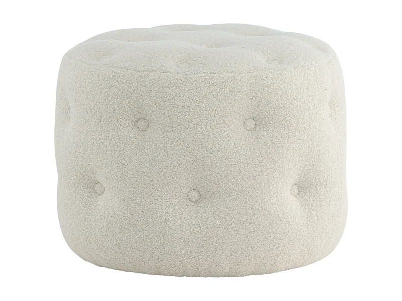 Pouf BENJAMIN P 1NOS 55x55x44 Bianco