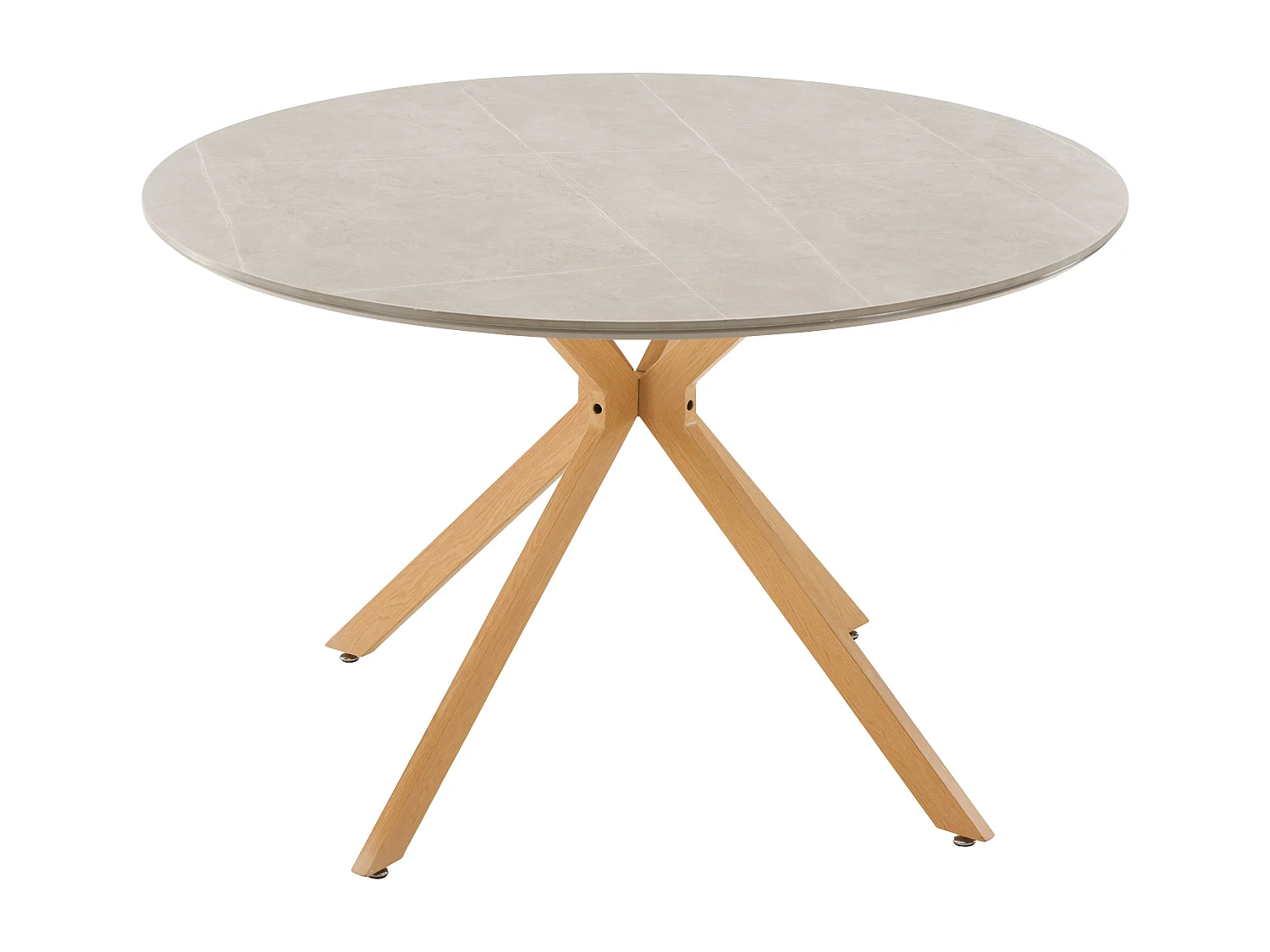 Table À Manger PIAZZA DT120 120x120x75 Gris