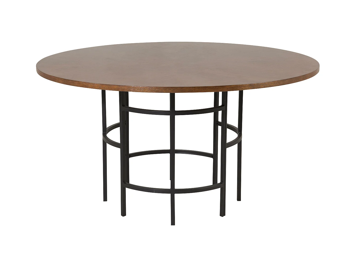Table À Manger COPENHAGEN DT140 140x140x74 Brun