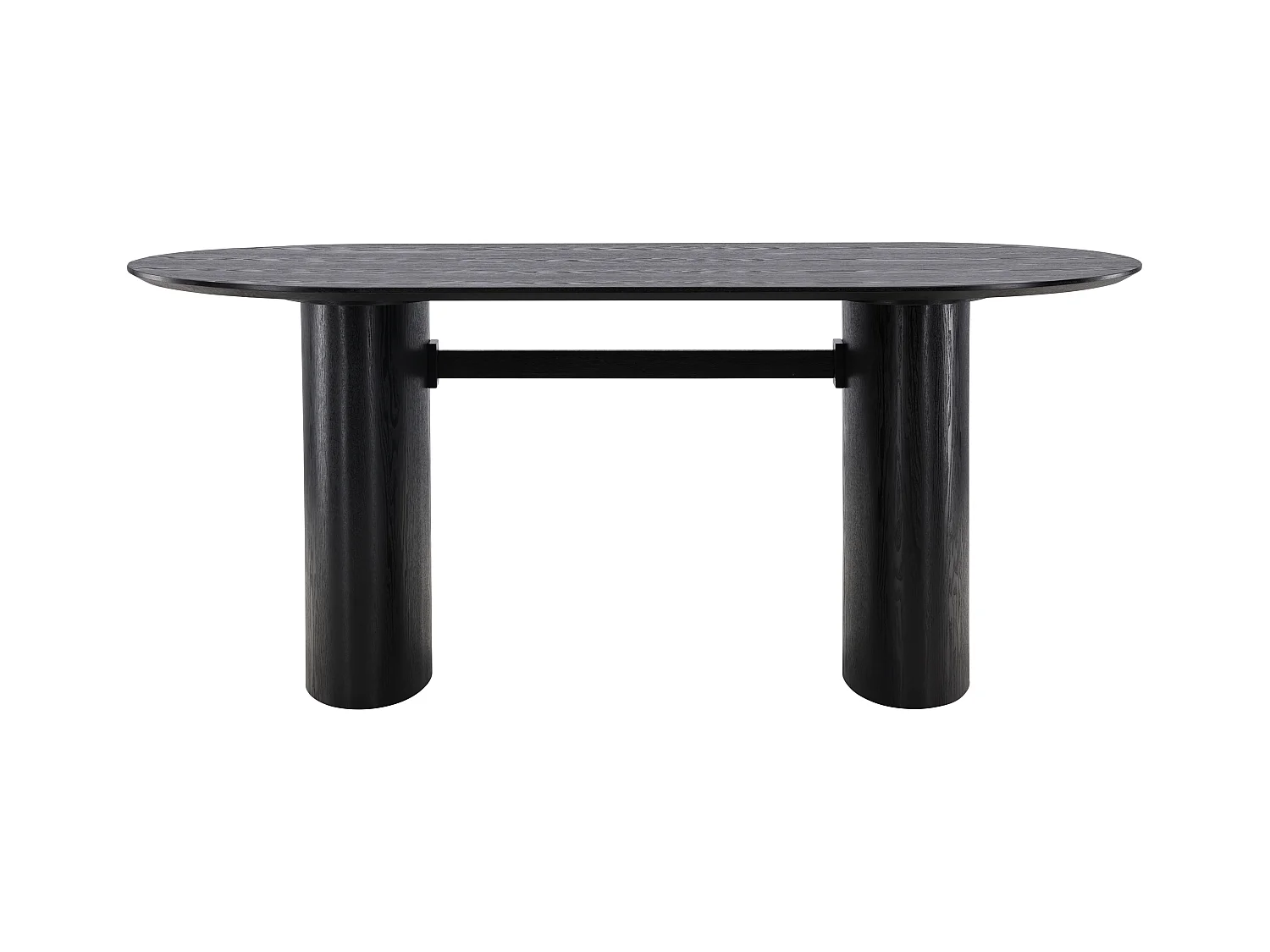 Eetkamertafel ISOLDE DT90 90x180x75 Zwart