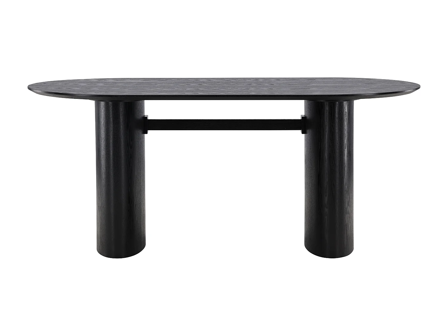 Table À Manger ISOLDE DT90 90x180x75 Noir