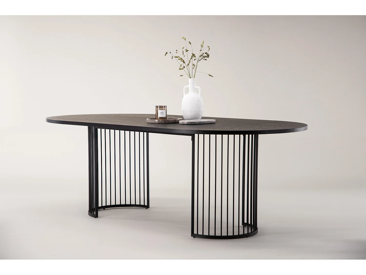 Tavolo Da Pranzo HAMNESKÄR DT110 110x220x75 Nero