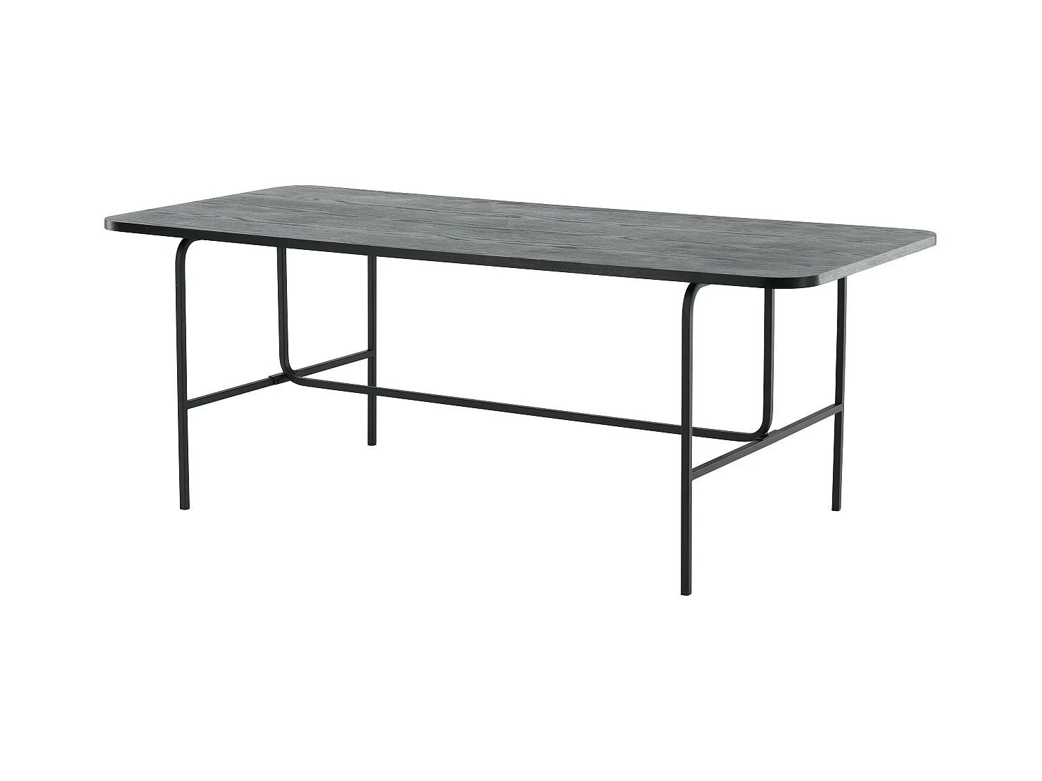 Table À Manger UNO DT90 90x200x74 Noir