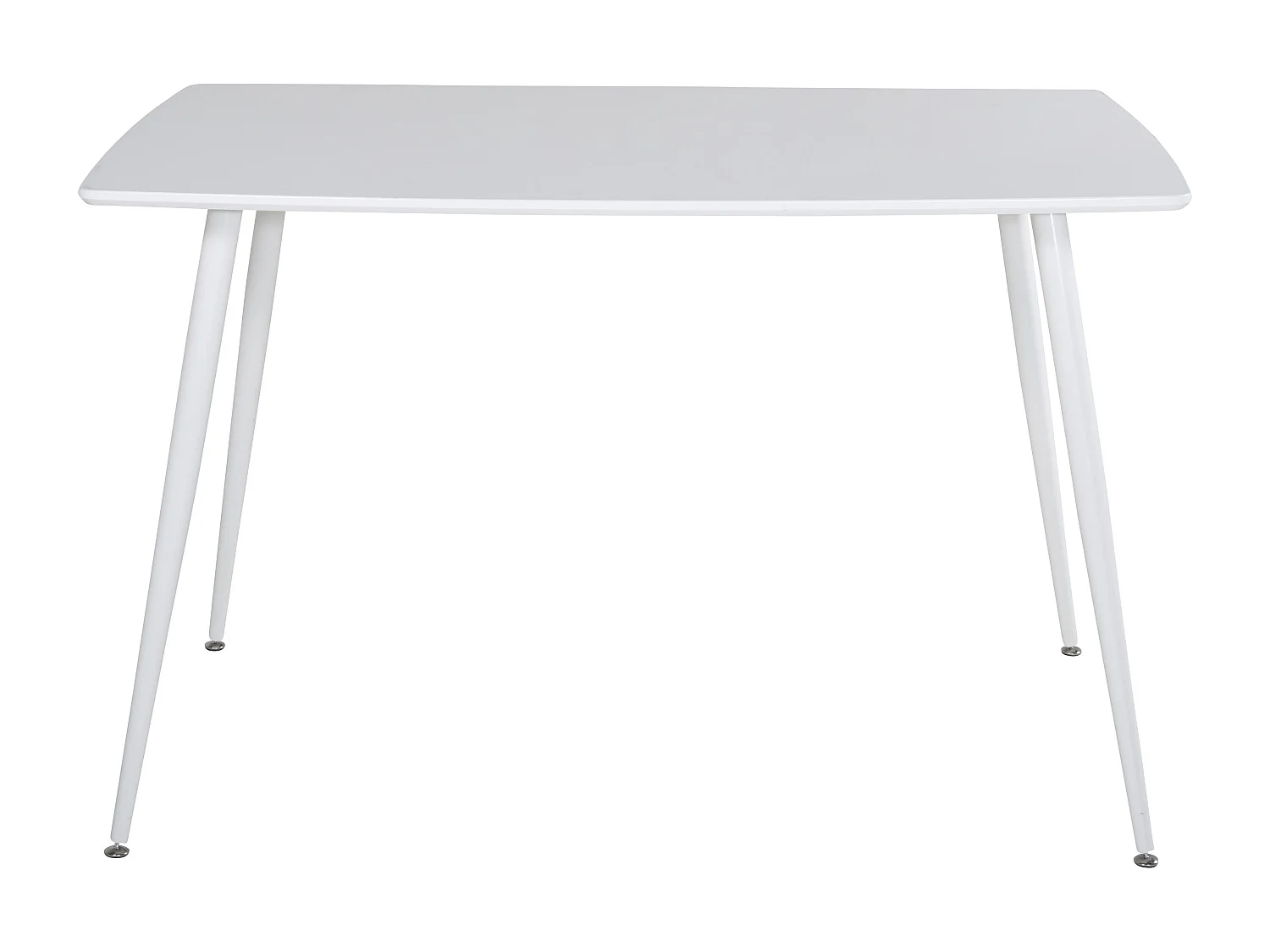 Table À Manger POLAR DT80 80x120x75 Blanc
