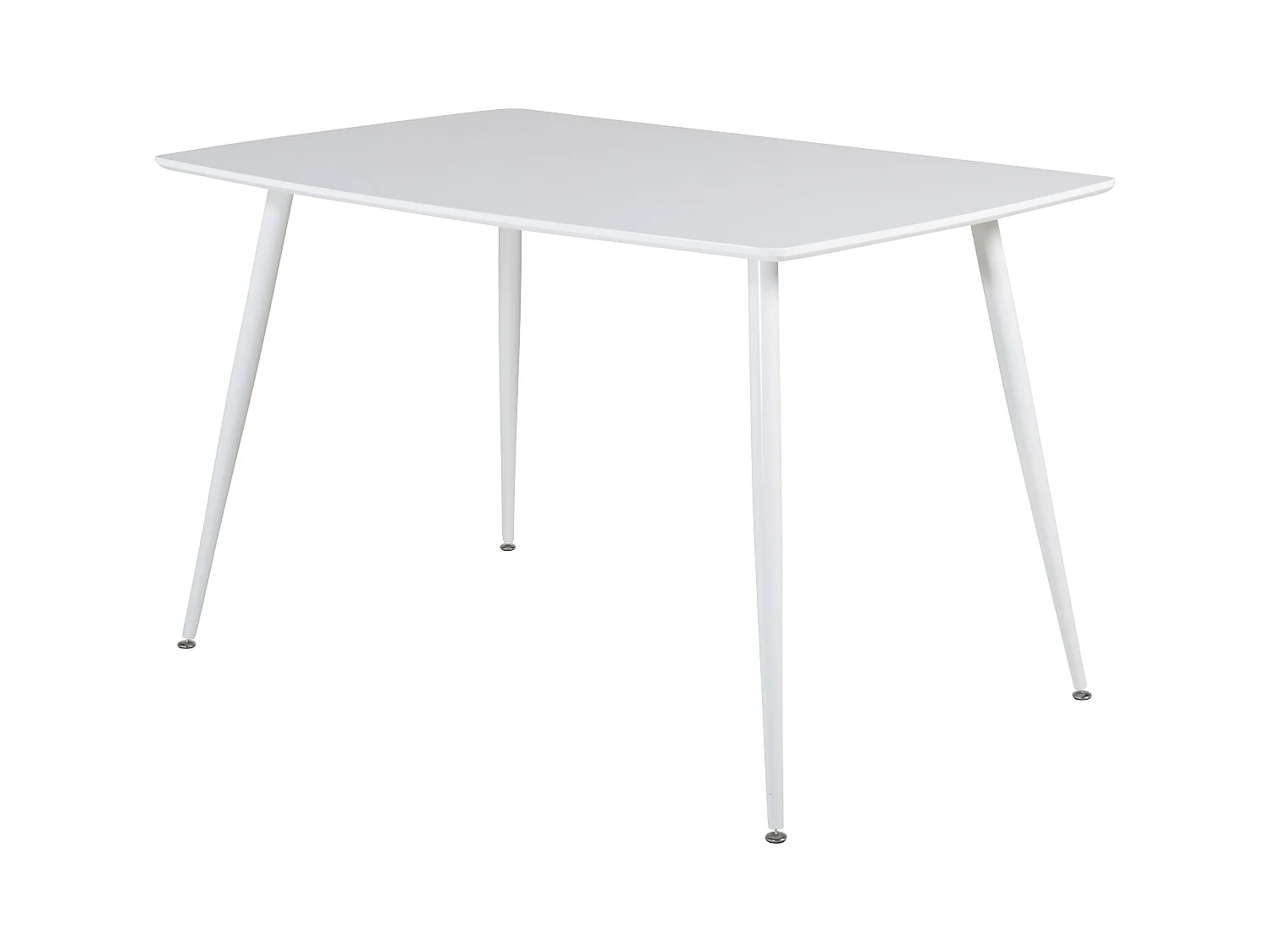 Table À Manger POLAR DT80 80x120x75 Blanc