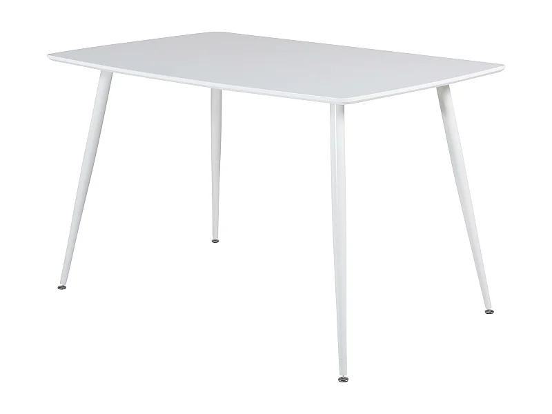 Table À Manger POLAR DT80 80x120x75 Blanc