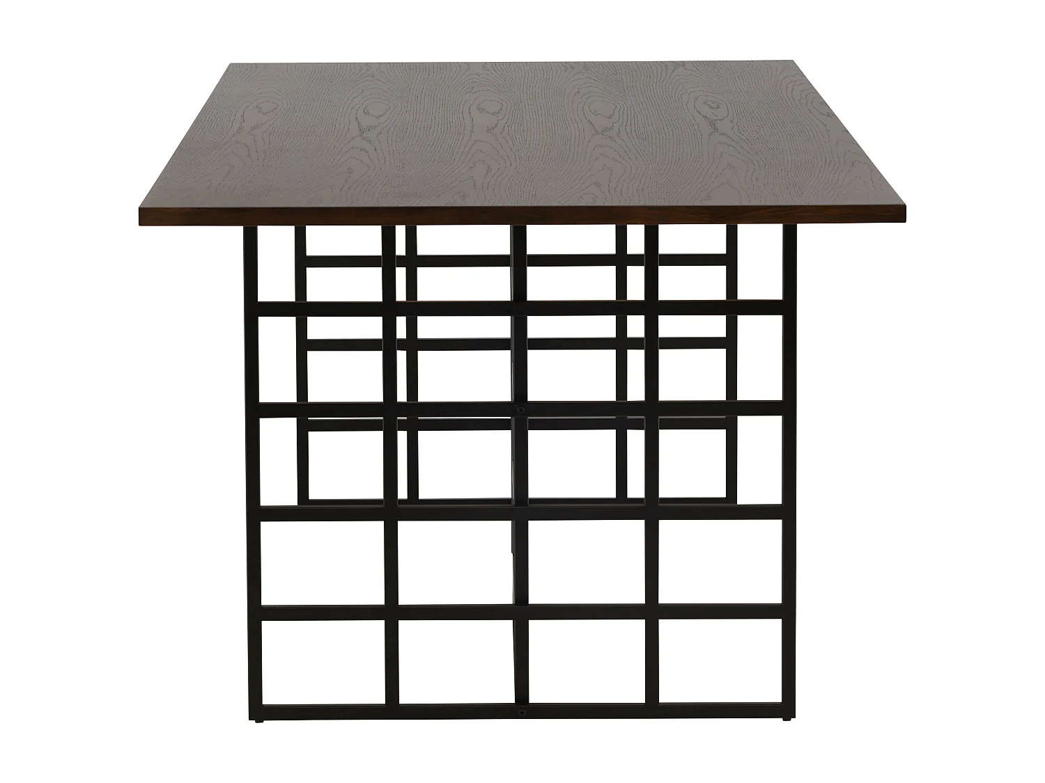 Eetkamertafel YSTAD DT100 100x220x75 Bruin