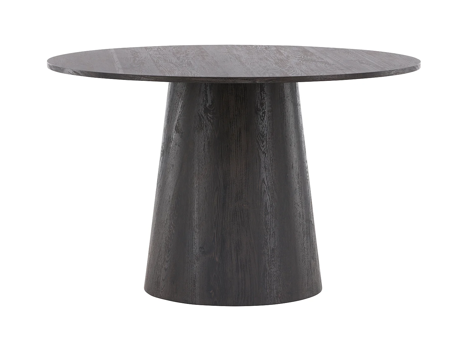 Table À Manger LANZO DT120 120x120x75 Brun