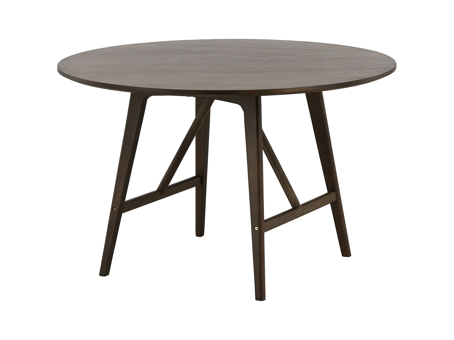 Table À Manger KASEINDON DT100 100x100x75 Brun