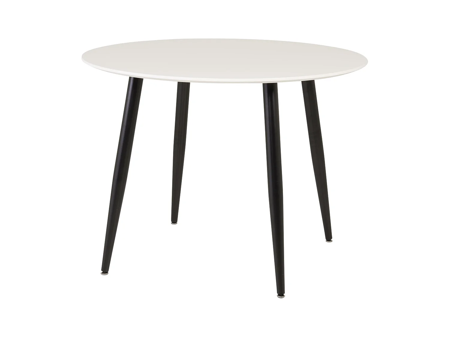 Table À Manger PLAZA DT100 100x100x75 Blanc