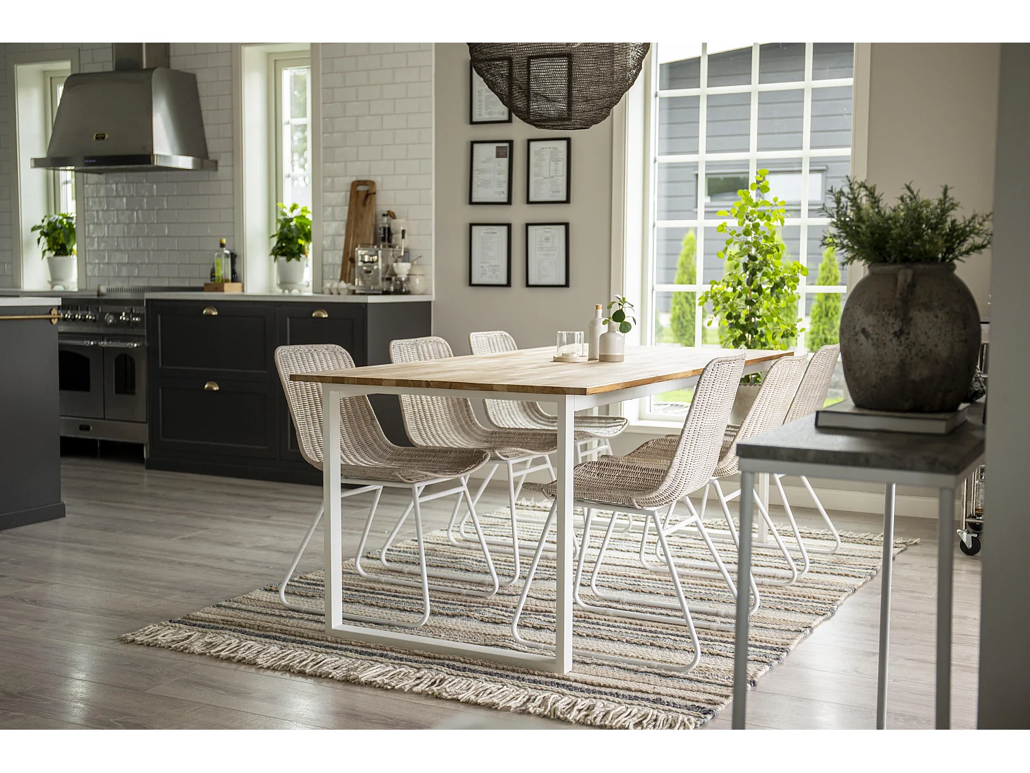 Eetkamertafel CIREBON DT90 90x200x75 Natuurlijk