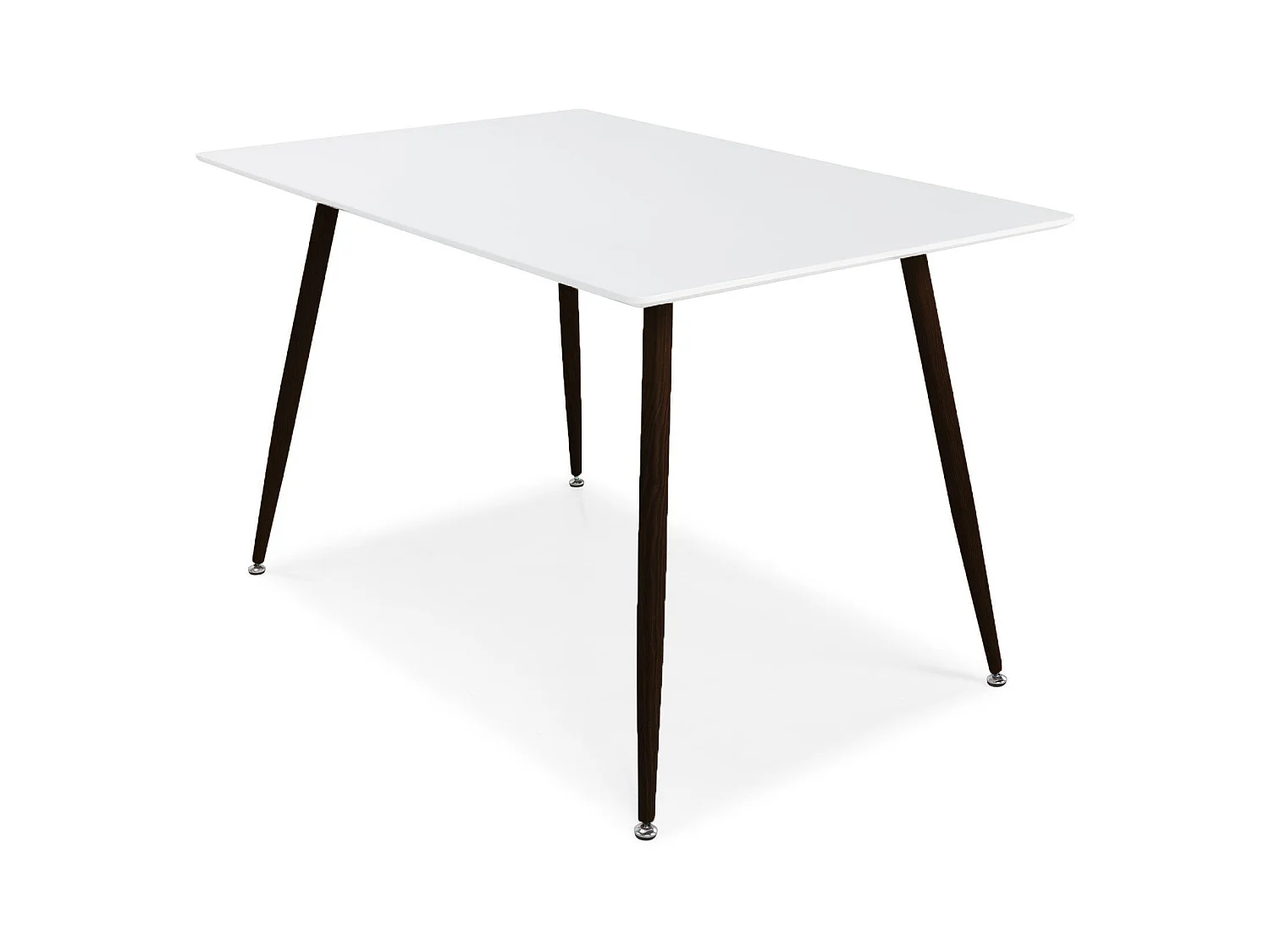 Table À Manger POLAR DT80 80x120x75 Blanc