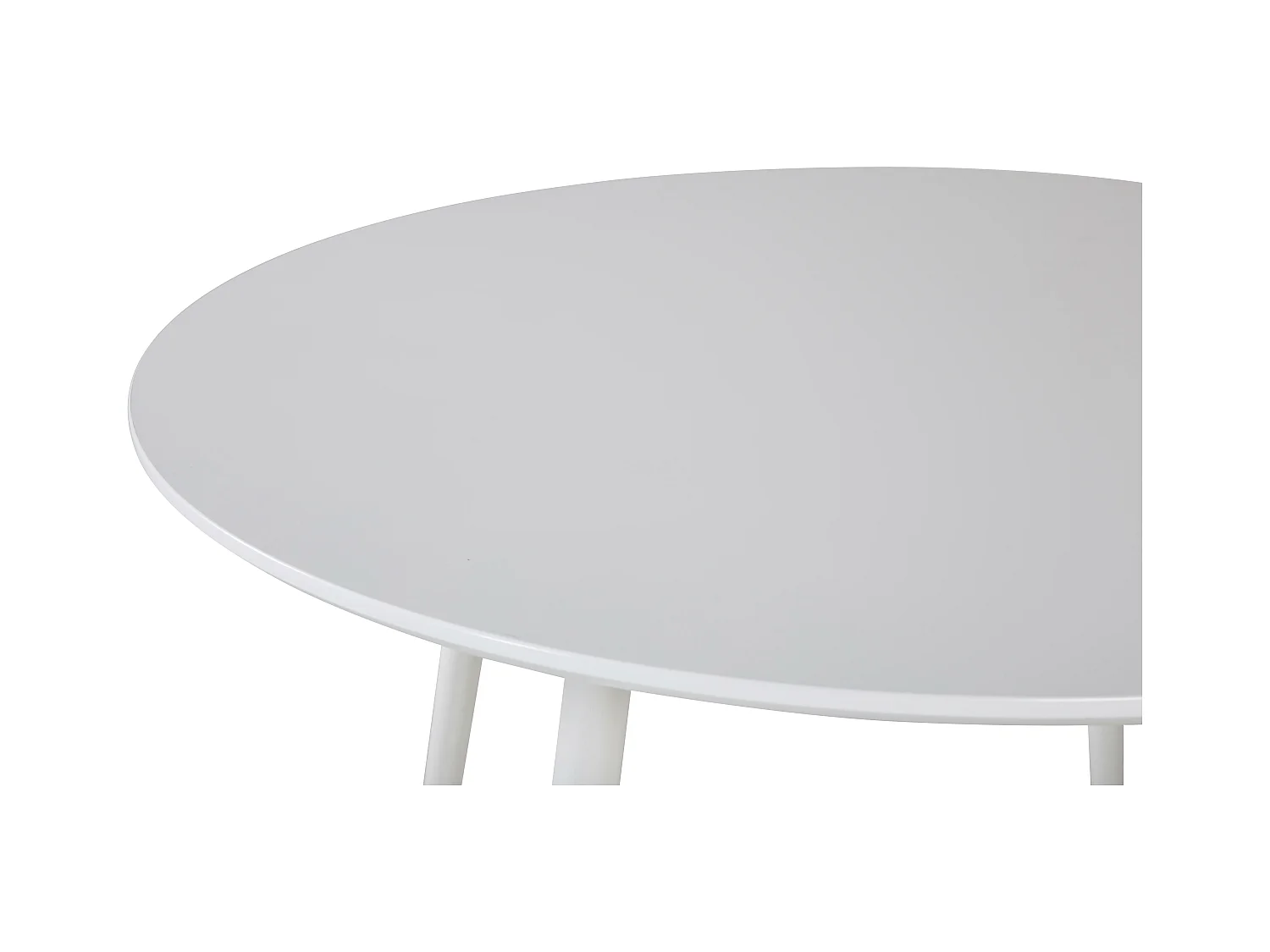 Table À Manger PLAZA DT100 100x100x75 Blanc