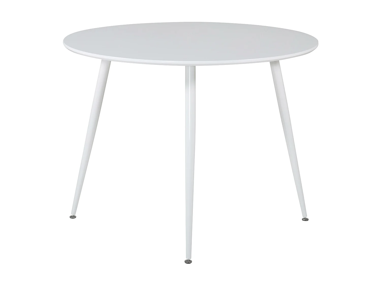 Table À Manger PLAZA DT100 100x100x75 Blanc