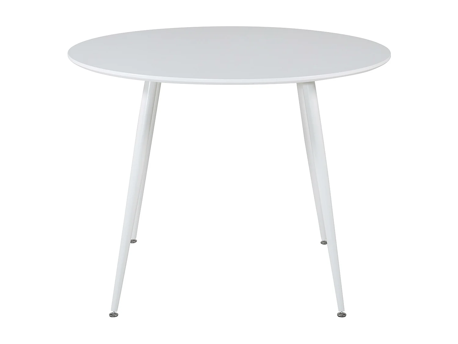 Table À Manger PLAZA DT100 100x100x75 Blanc