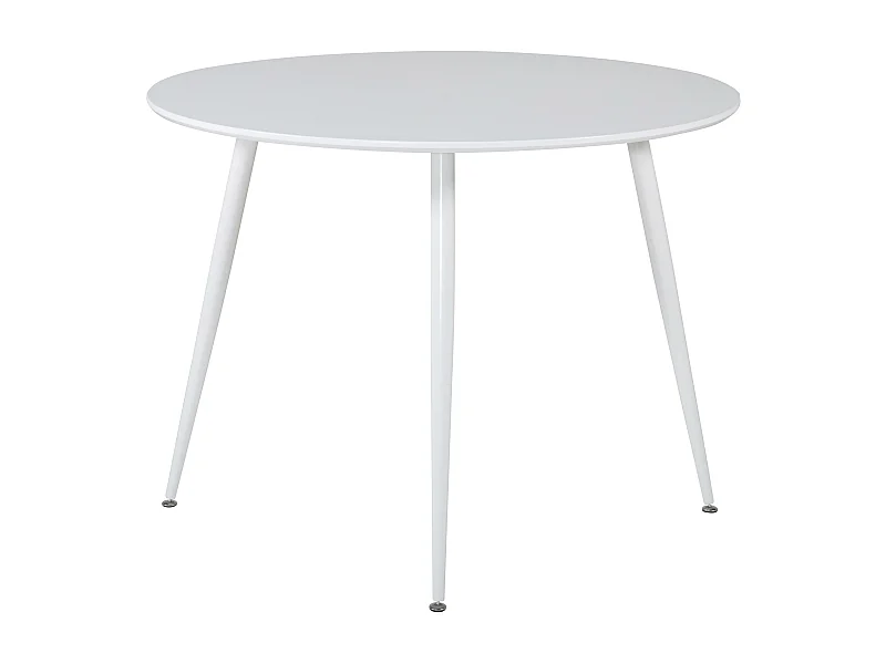 Table À Manger PLAZA DT100 100x100x75 Blanc