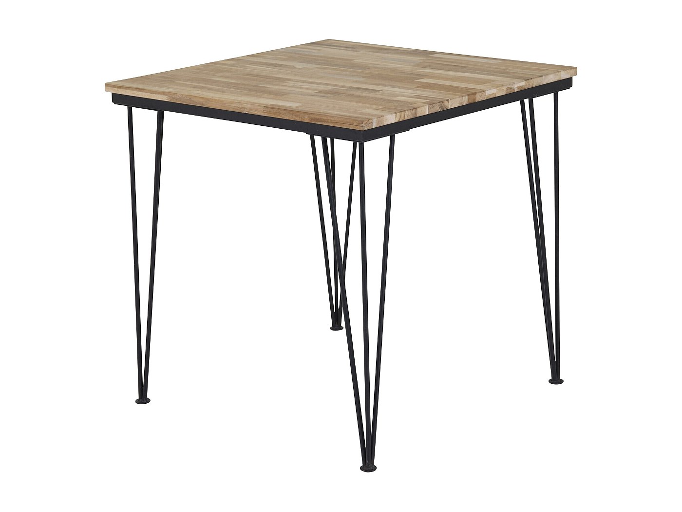 Tavolo Bali Moka 78x78x72 Cm – Quadrato Modulare Per Esterno, 100% Made In Italy In Polipropilene