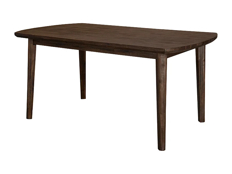 Table À Manger ASHTON DT160 160x90x76 Brun