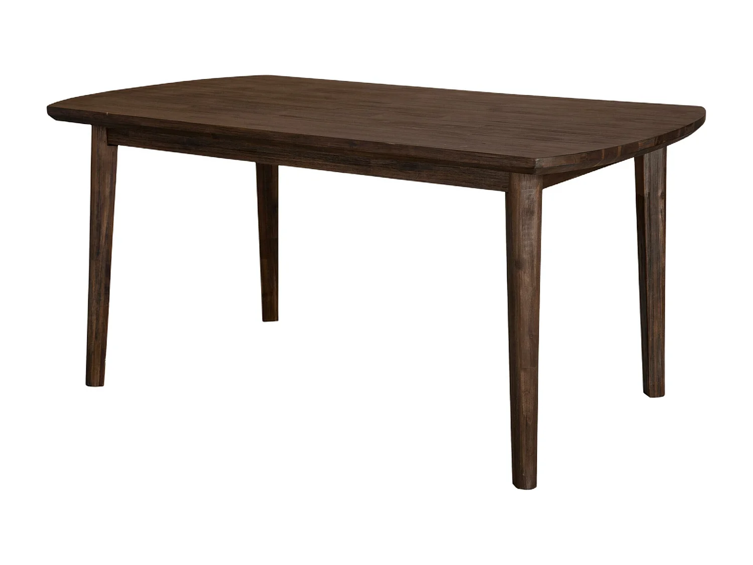 Table À Manger ASHTON DT160 160x90x76 Brun